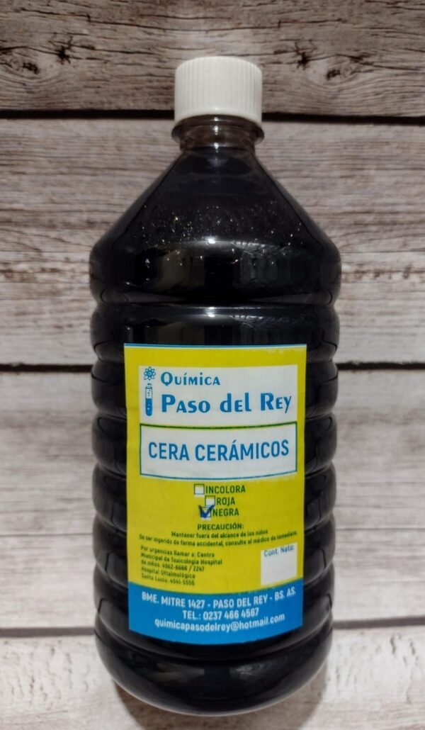 Cera autobrillo Negra CERA CERAMICO AUTOBRILLO