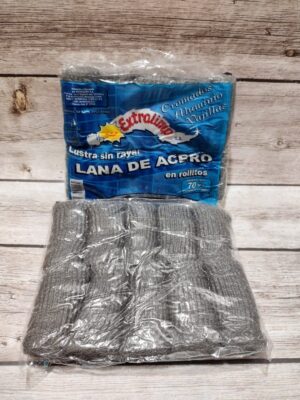 ROLLITOS DE LANA DE ACERO