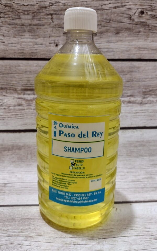 Shampoo de Auto con Silicona SHAMPOO PARA AUTO