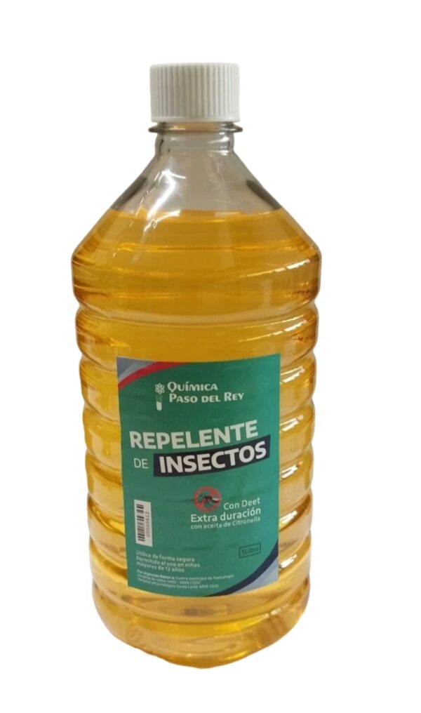 Repelente citronella 1lt REPELENTE CON DEET Y ACEITE DE CITRONELLA
