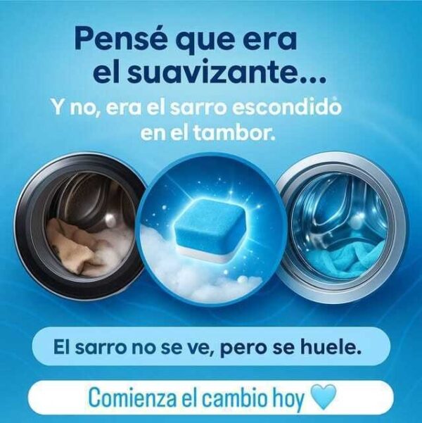 Pastillas Limpiadoras de Lavarropas